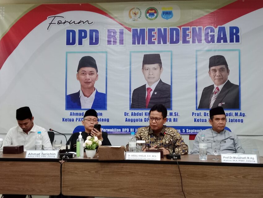 Senator Asal Jateng Soroti Gelombang Demo Berhari-hari. Abdul Kholik: Demo Dipicu Mulai dari Ketimpangan Ekonomi, Inkonsistensi Penegakan Hukum Hingga Krisis Moralitas Pejabat