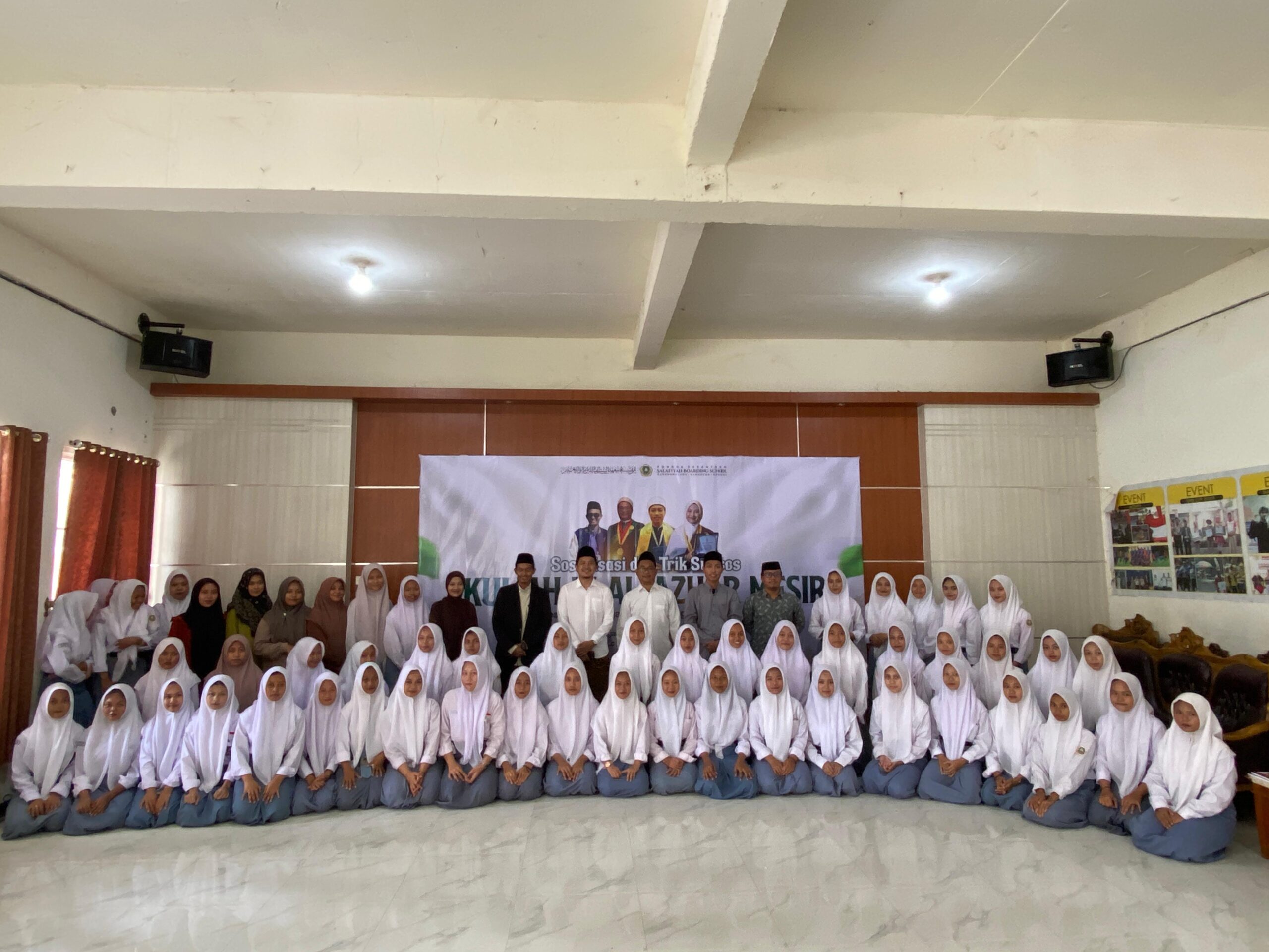 Pondok Pesantren Salafiyah Kendal Gelar Sosialisasi Kuliah di Universitas Al-Azhar Mesir.