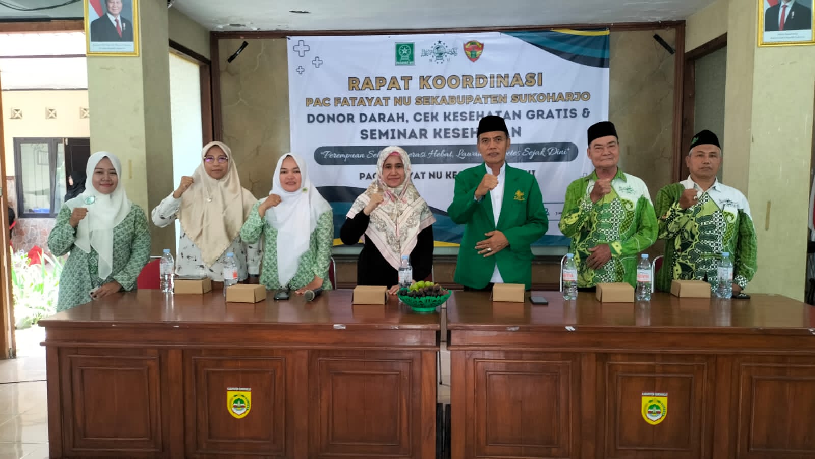 Fatayat NU Sukoharjo Peringati Hari Kesehatan Nasional dengan Serangkaian Acara Kesehatan